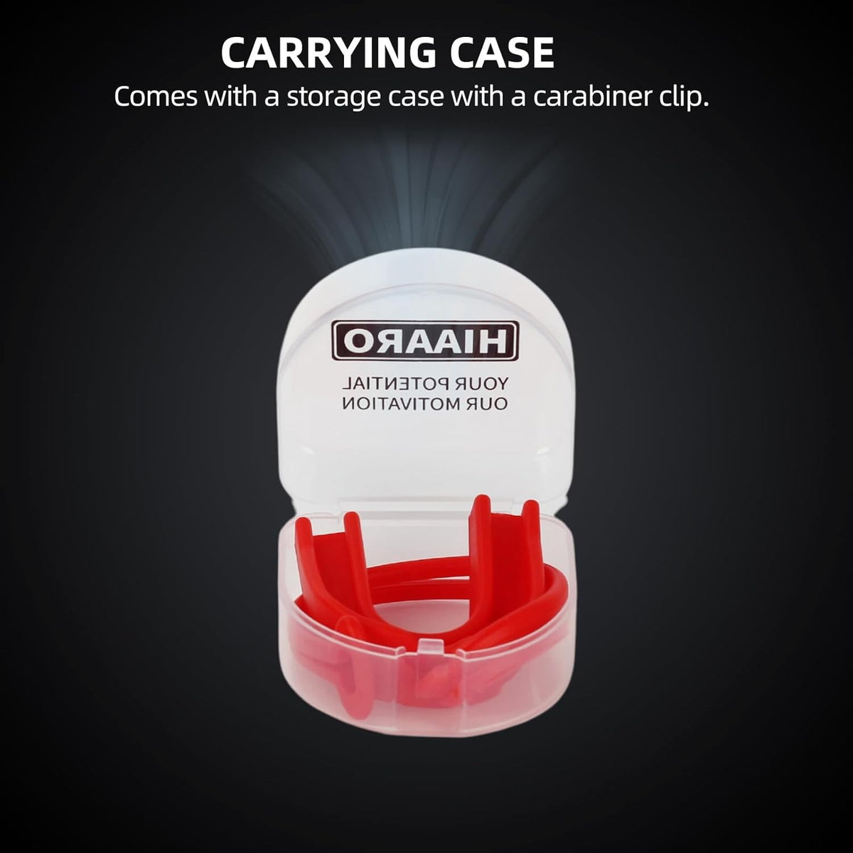 6-Pack Sports Mouthguards with Straps and Case - Custom Fit Adult & Youth