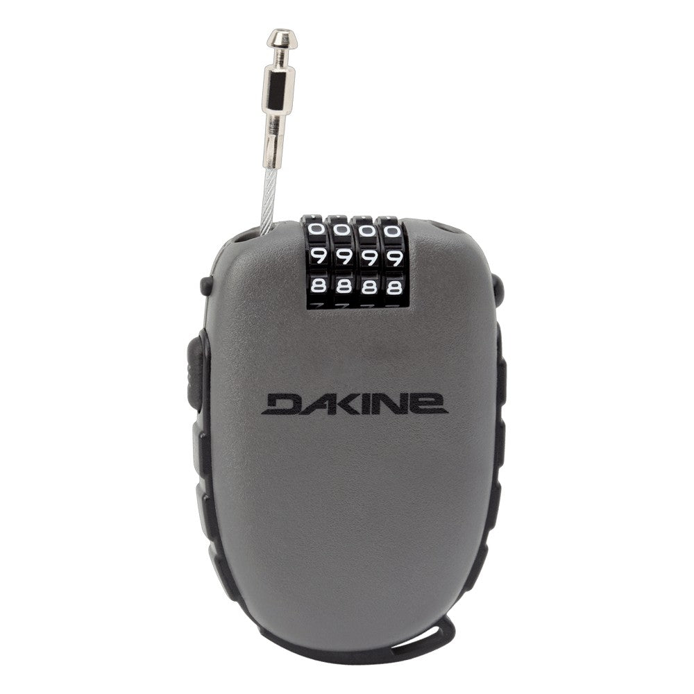 Dakine Cool Lock Castlerock - 4-Digit Combination Bike Lock with Retractable Cable