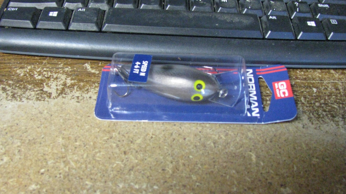 Norman Speed N Crankbait 1/2 oz Diver Fishing Lure - Holy Shad Color