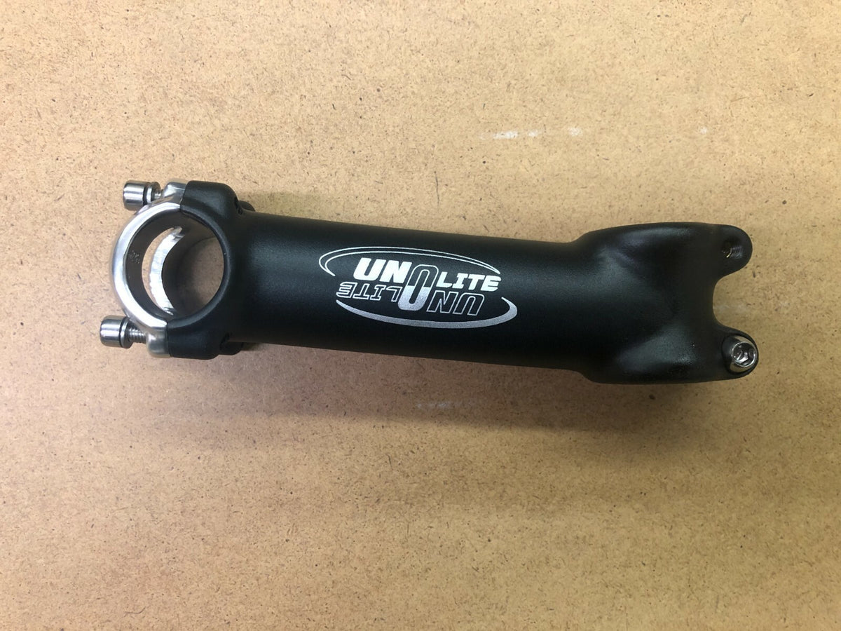 Aluminum Bicycle Ahead Stem 1-1/8" 28.6mm 7° Rise Matte Black - Multiple Lengths