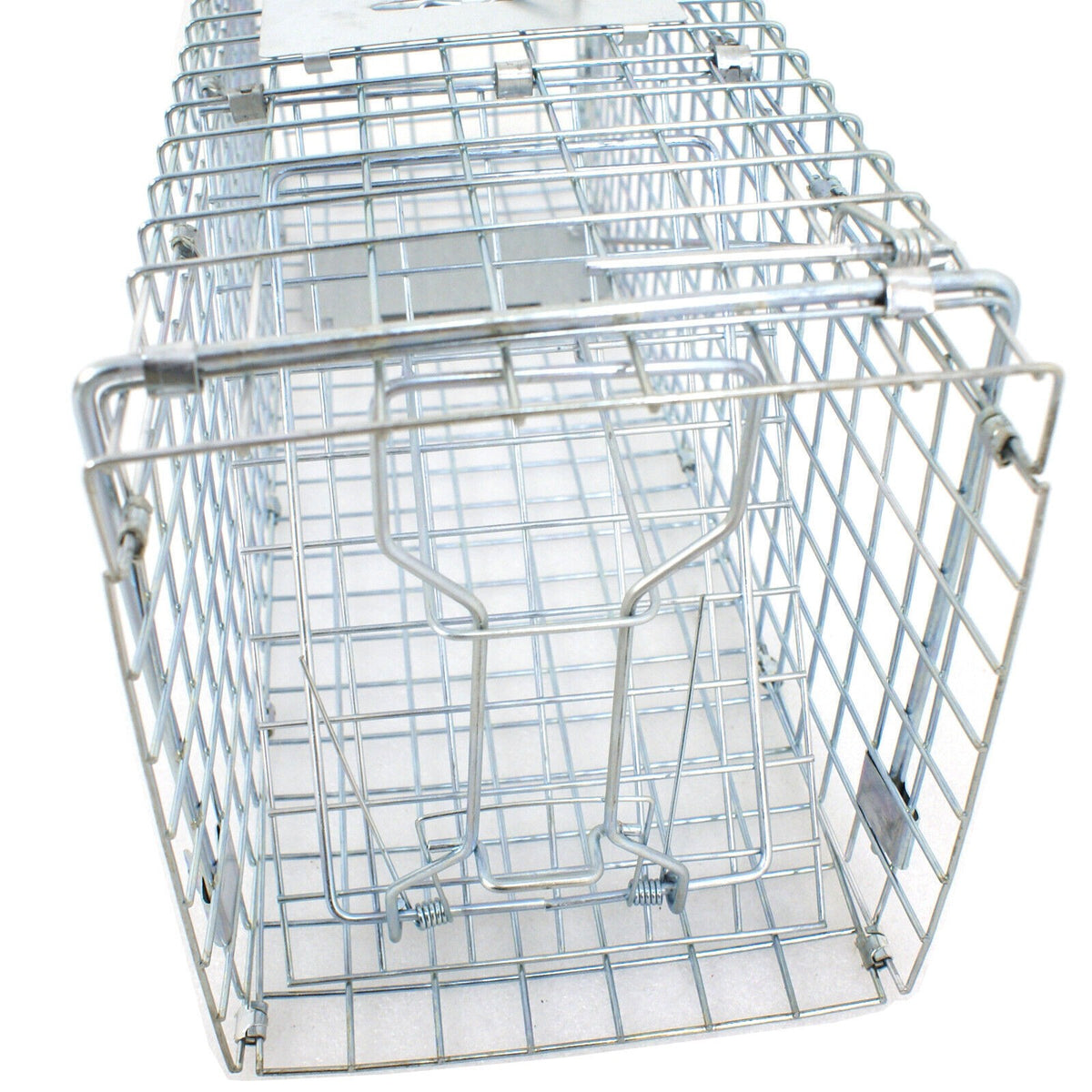 Humane Live Animal Trap Steel Cage for Rodents, Cats, Squirrels, Raccoons
