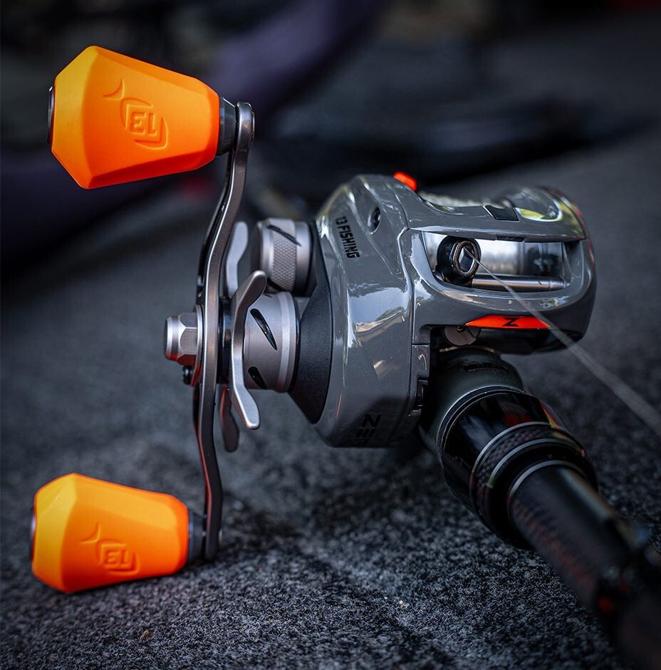 Spinning Fishing Reel 7.5:1 Cast Iron Carbon Frame SLIDE Magnetic Control