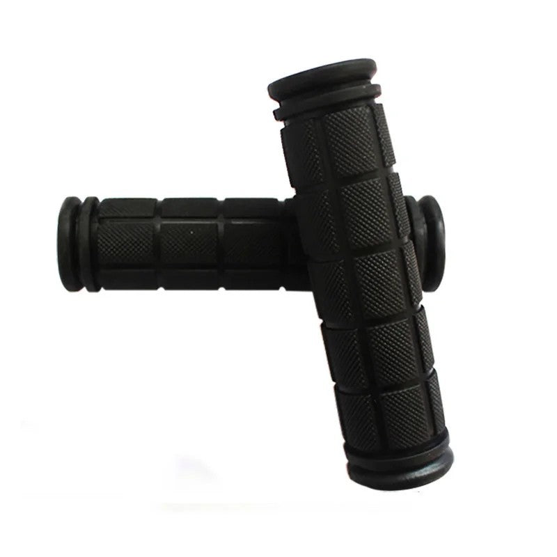 Bike Handlebar Grips Non-Slip Rubber Pair for BMX Mountain & Scooter