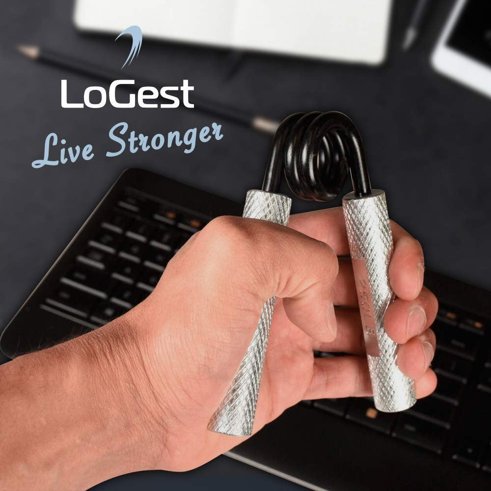 Metal Hand Grip Strengthener 100LB-350LB No Slip Exercise Grip Tool