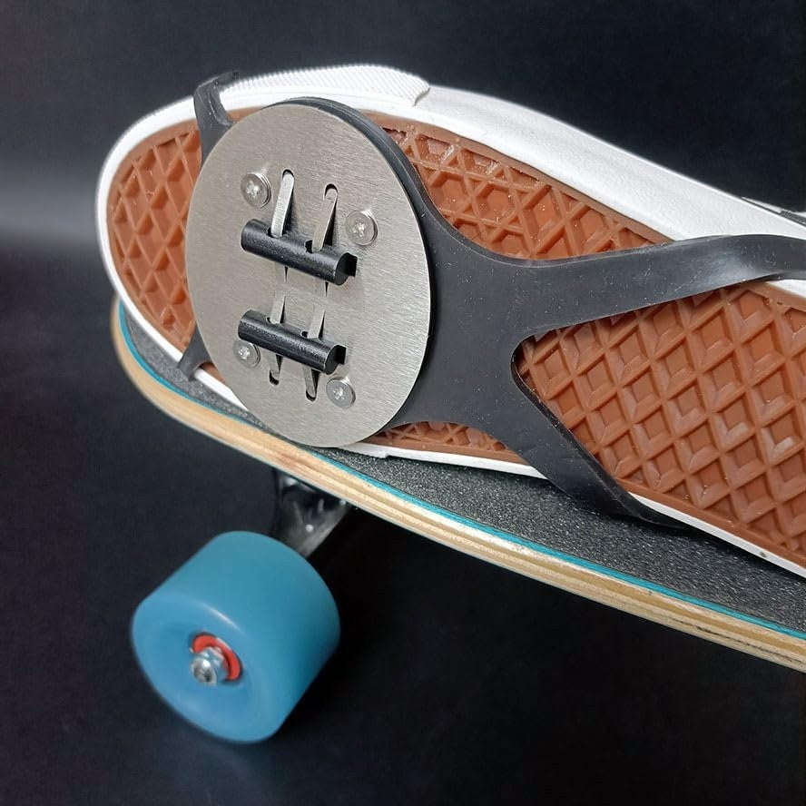 Spark Effect Bicycle Shoe Pads for Cycling & Stunt Performance - Safety & Visual Impact