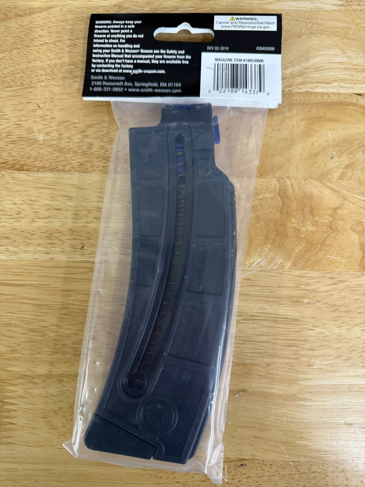 Smith & Wesson M&P 15-22 10-Round .22LR Rifle Magazine - Durable Polymer