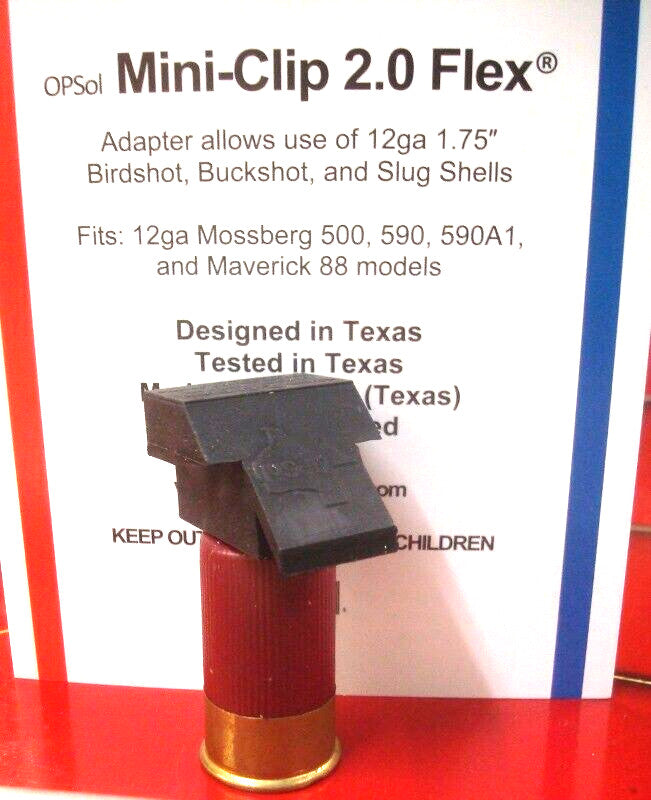 Mini Shell Adapter for 12 Gauge Mossberg & Maverick Shotguns - USA Made