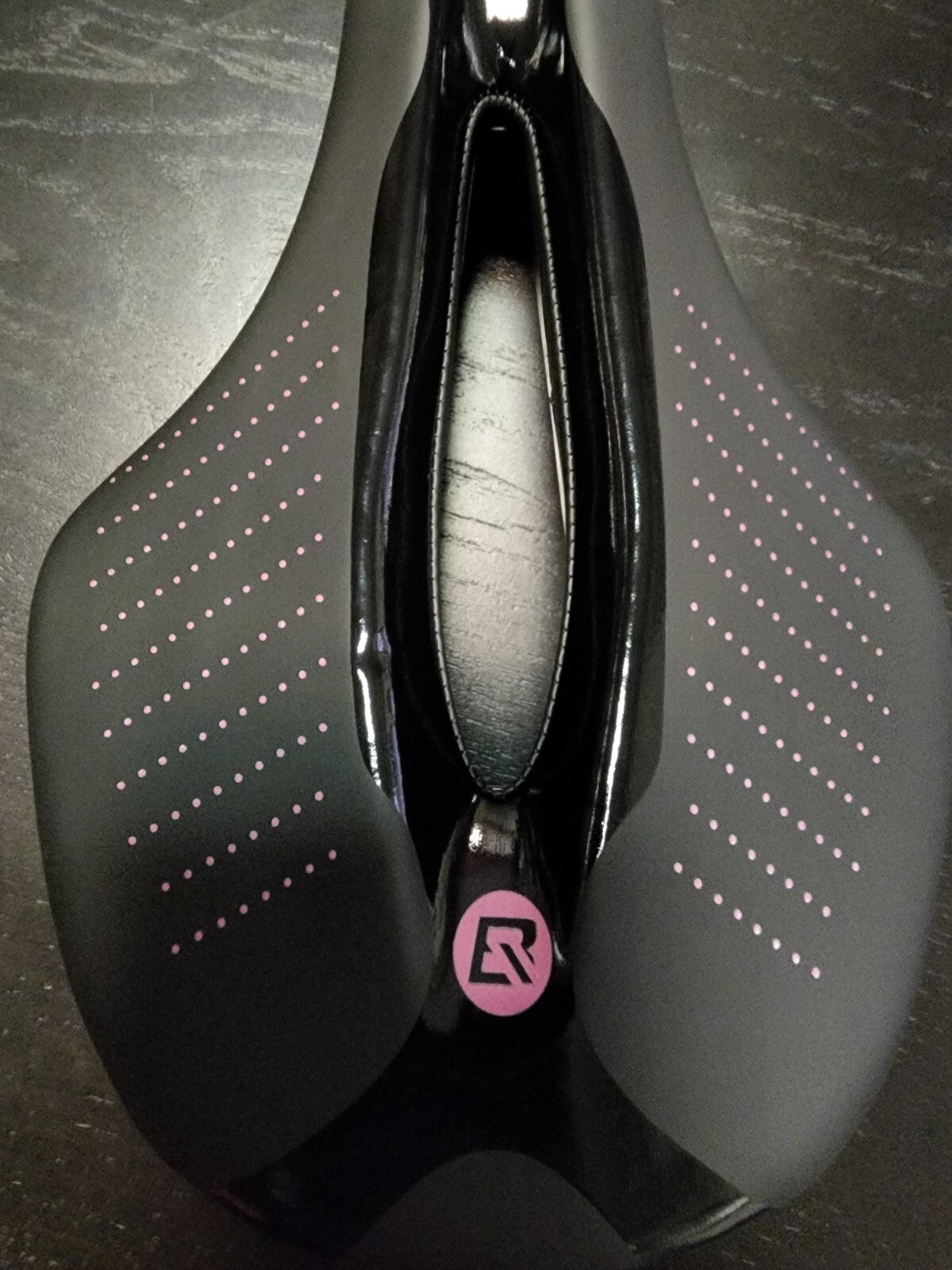 Lightweight Bicycle Saddle with Shock Absorption and Breathable Design - Purple