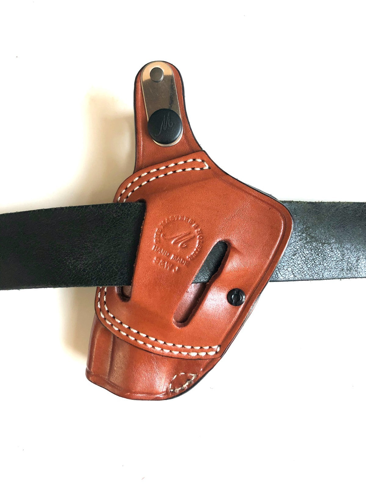 Leather Two-Way Holster for Revolvers - Fits S&W K/L Frame & Ruger GP100