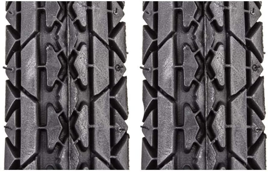 Urban Beach Cruiser Bike Tire Pair 26x2.125 Black Street Style