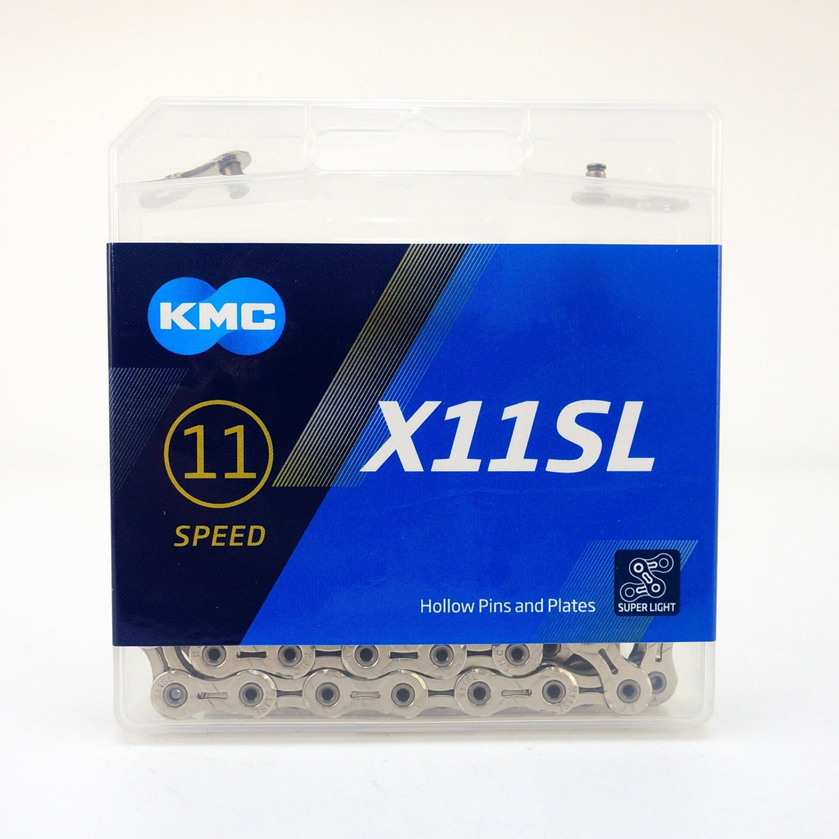 KMC X11SL Bike Chain 11-Speed Silver Lightweight for Shimano SRAM Campagnolo