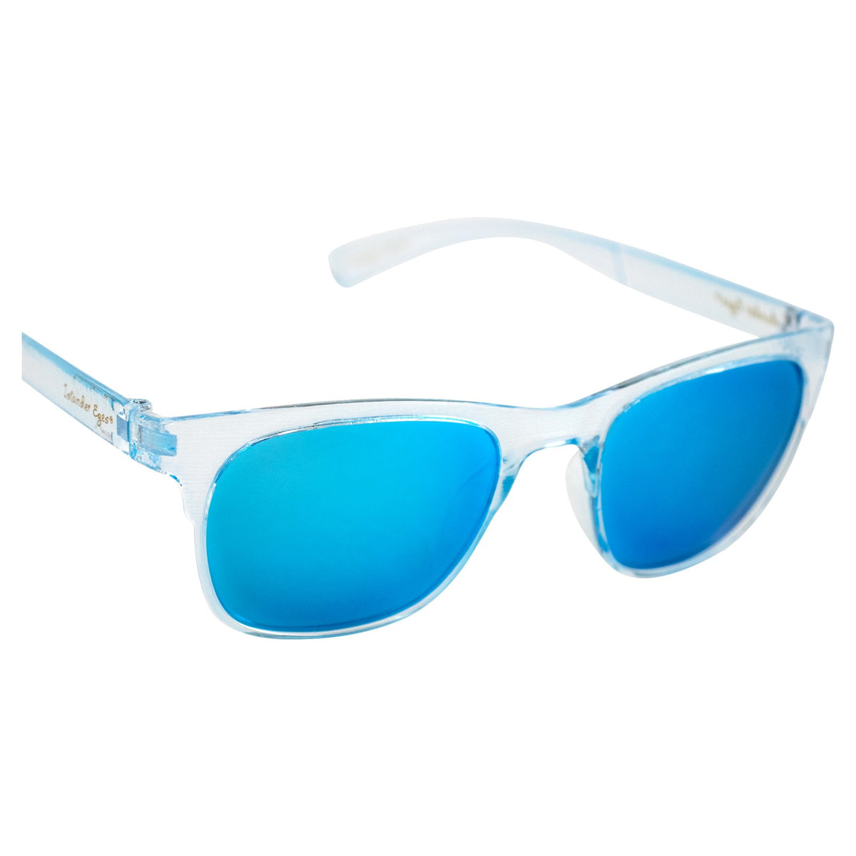 Polarized Blue Mirror Sunglasses for Men and Women - Impact-Resistant Frame