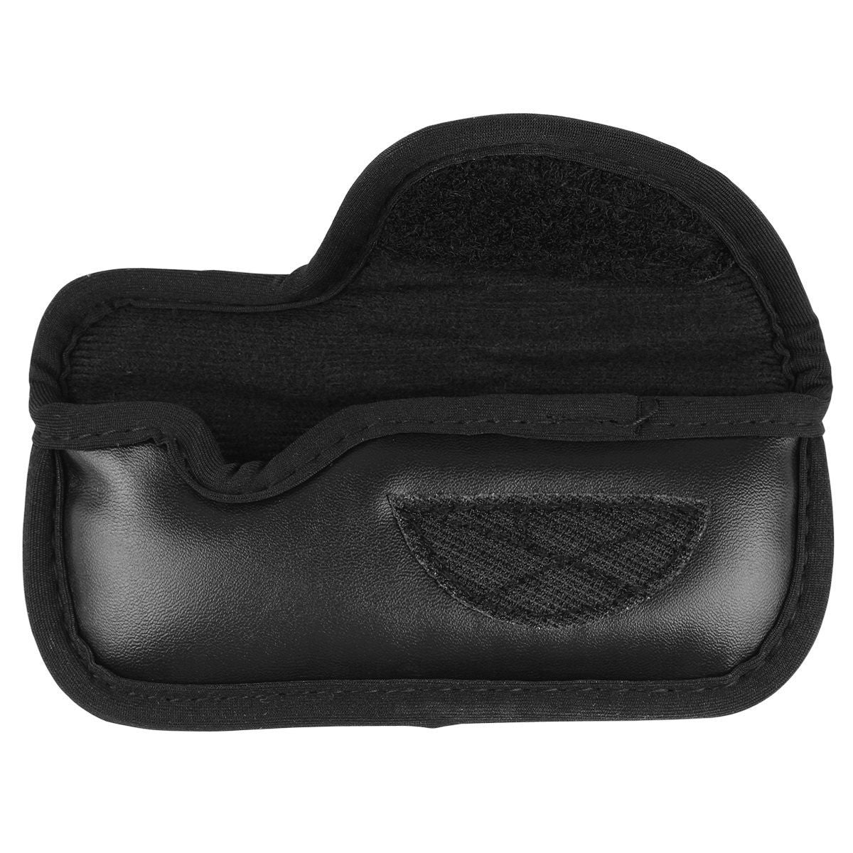 Golf Putter Headcover Black PU Leather RH Blade Protector