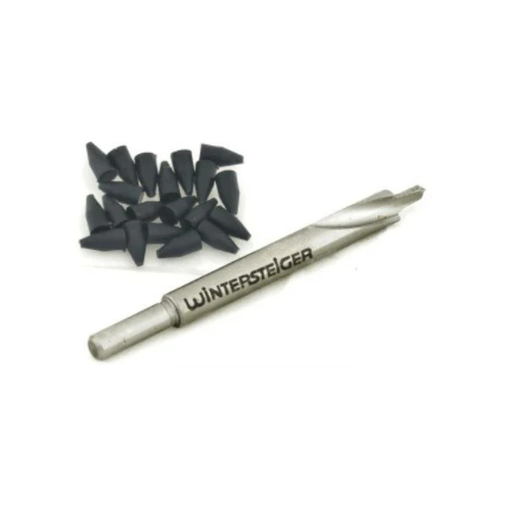 Ski Binding Mounting Drill Bits - 25 Hole Plugs, 3.5mm x 9.5mm