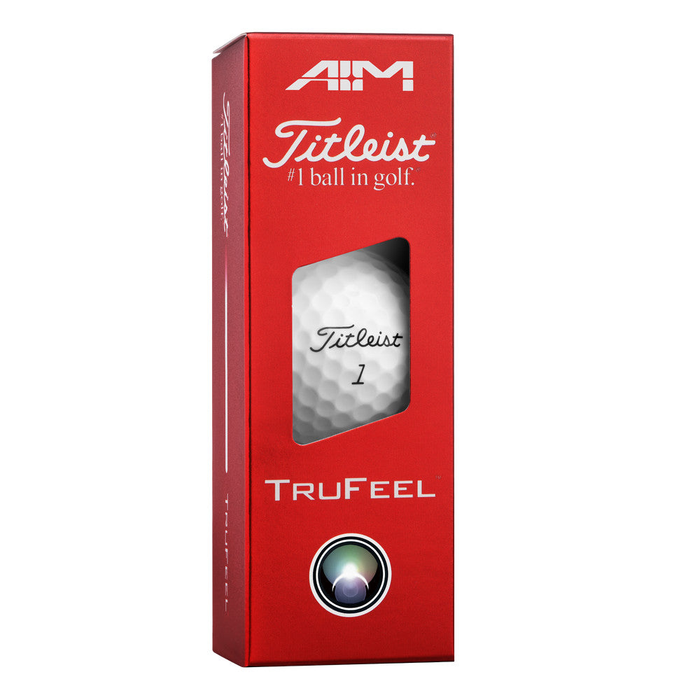 Titleist TruFeel Aim 360 2026 Golf Balls - Long & Soft, 1 Dozen