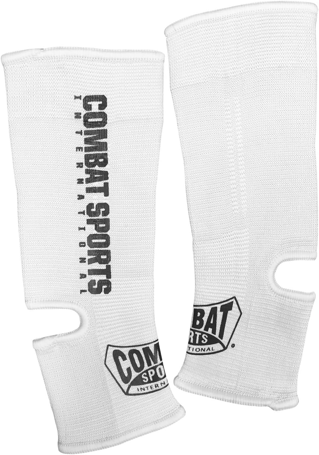 Martial Arts Ankle Support Wraps - Heavy Training Support, One Size, White