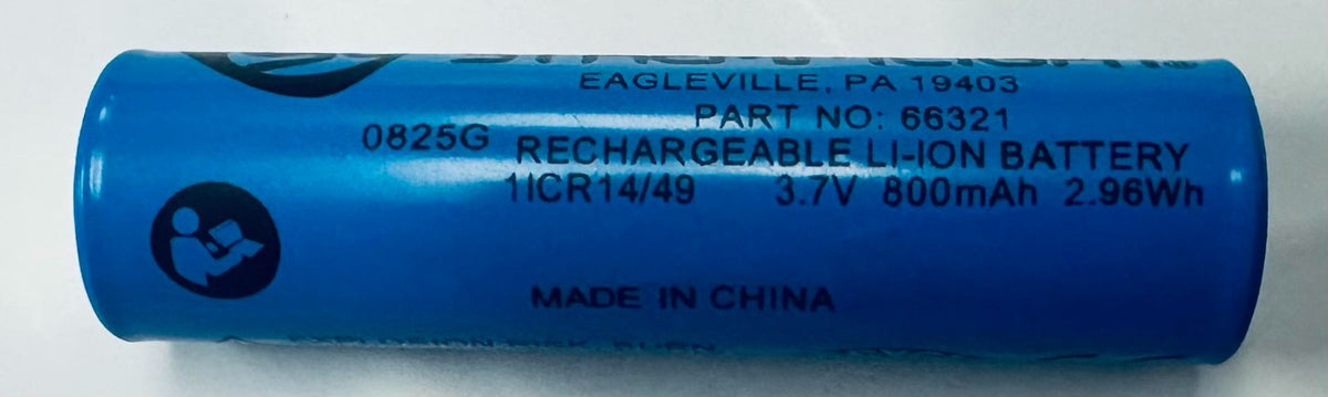 USB Rechargeable Battery for Streamlight MacroStream Flashlight 66321