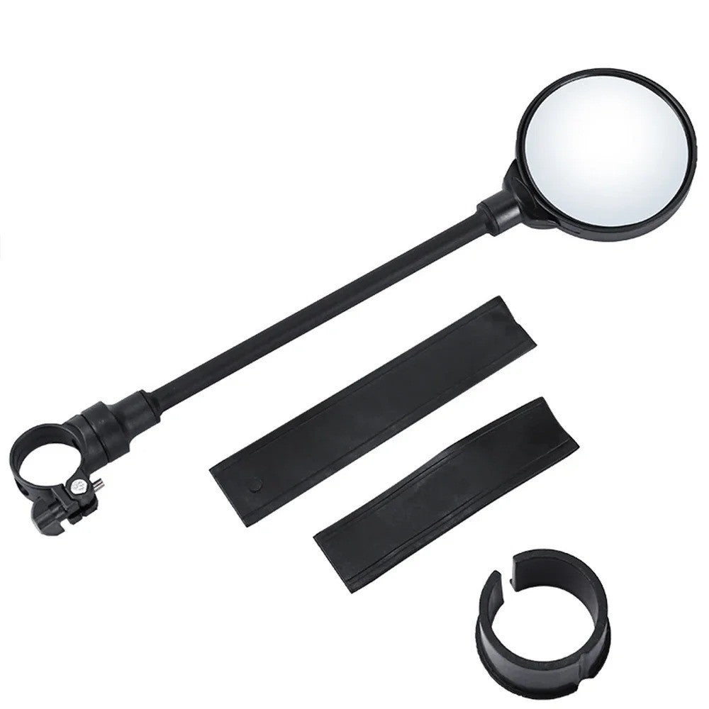 Adjustable 360° Rotatable Bicycle Rearview Mirrors - Wide Angle Handlebar Mounts