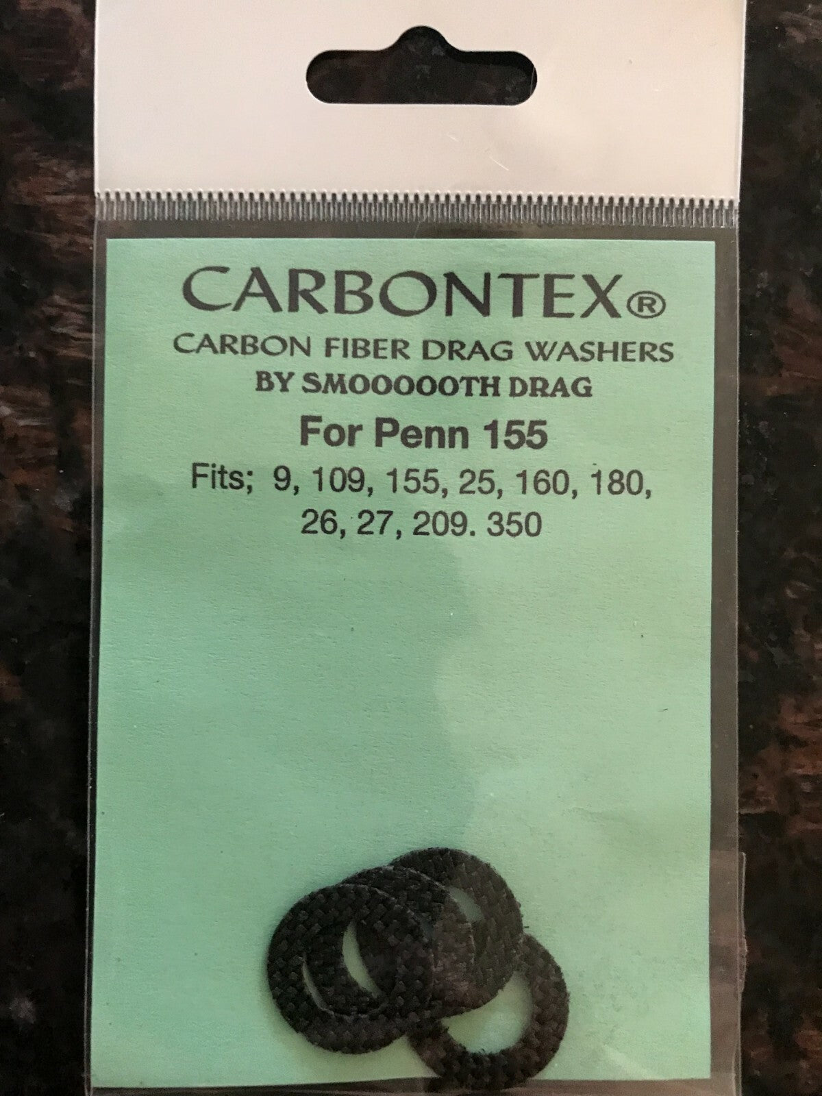 Complete Carbontex Drag Washer Rebuild Kit for PENN Reels - Includes Delrin Under Gear Washer