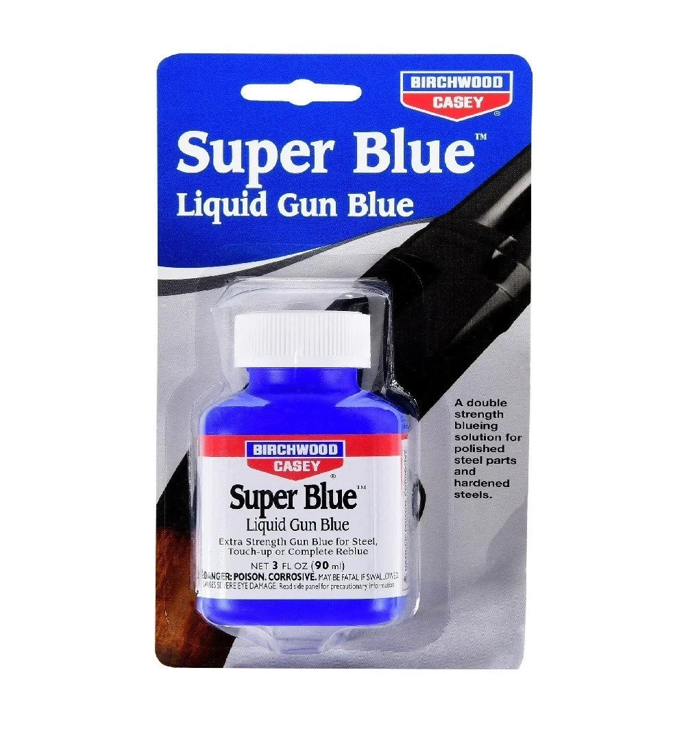Liquid Gun Blue for Hardened Steel Polishing & Preservation - 3 oz