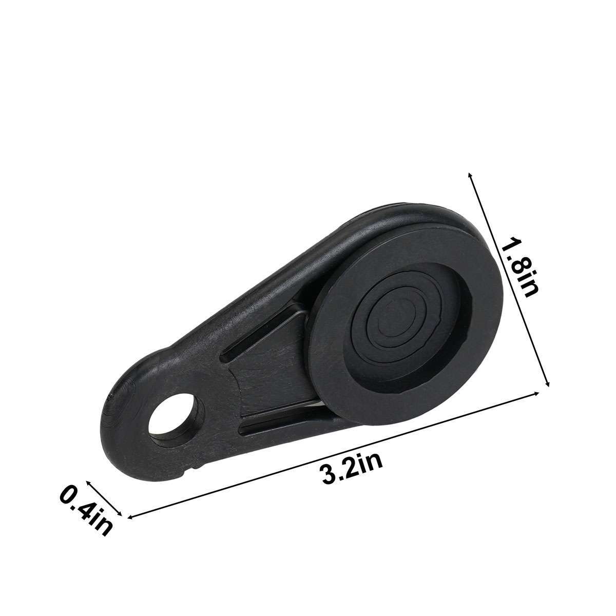 20 Pack Outdoor Camping Tarp Clips Durable Tie-Down Fasteners