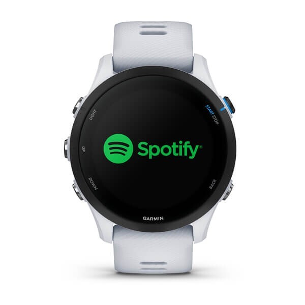 GPS Running Watch with Music & Heart Rate Monitoring - White