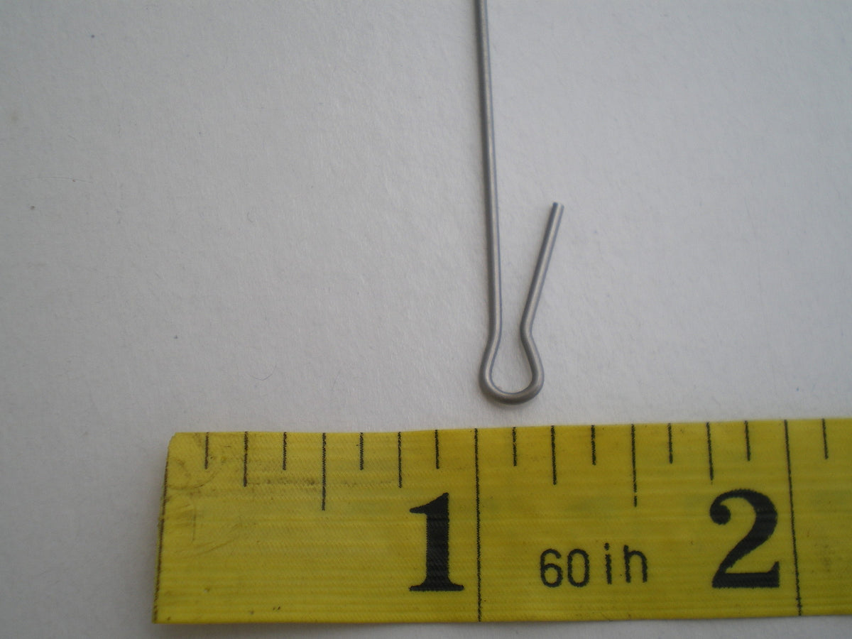 50PCS Stainless Steel Lure Shaft Wire Form for Spinners - 0.035x6 Inch