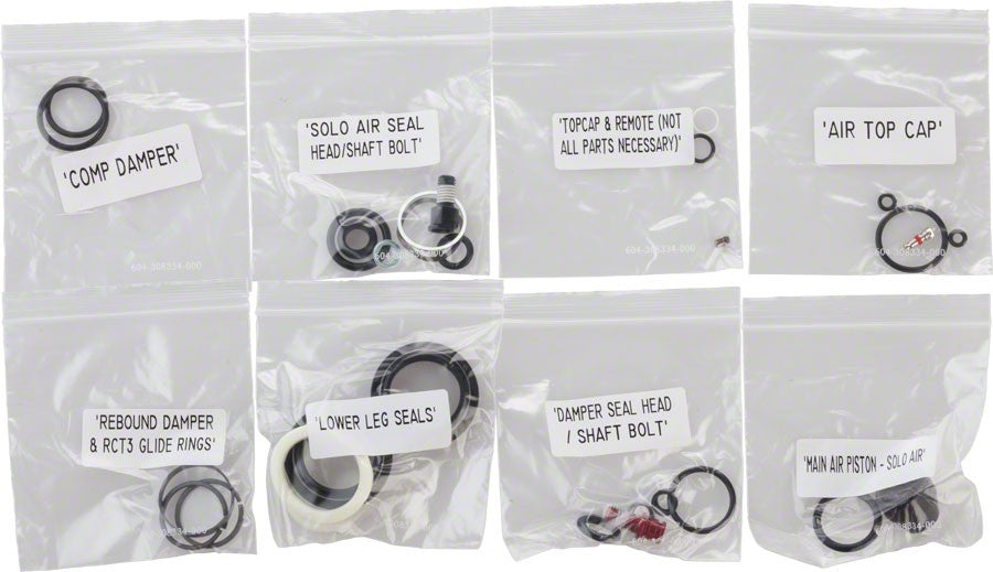 Bike Suspension Service Kit for RockShox SID/Reba Solo Air Forks