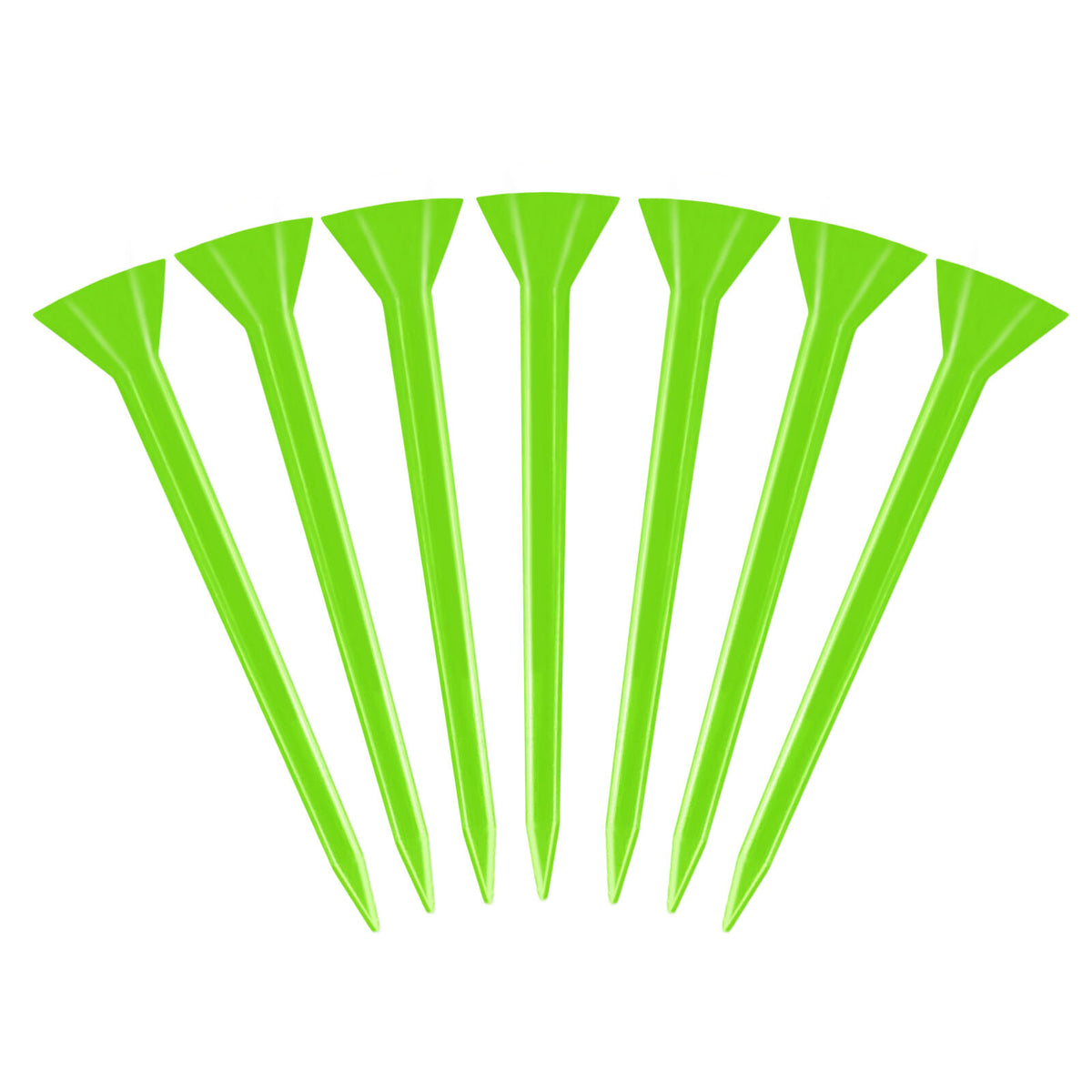 Durable 70mm Plastic Golf Tees Pack of 60 - Unbreakable, Stable Design