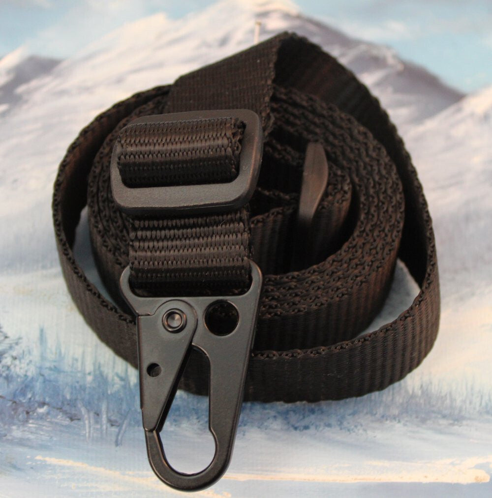 Heavy Duty Black Polypropylene Rifle Sling 1x43 Inches HK1