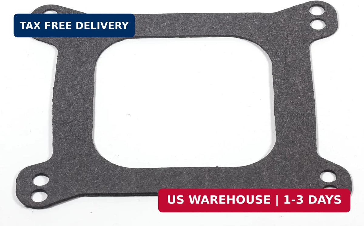 Holley Carburetor Base Gaskets Set for 4 Bbl Engines - Open 1/16" Thickness