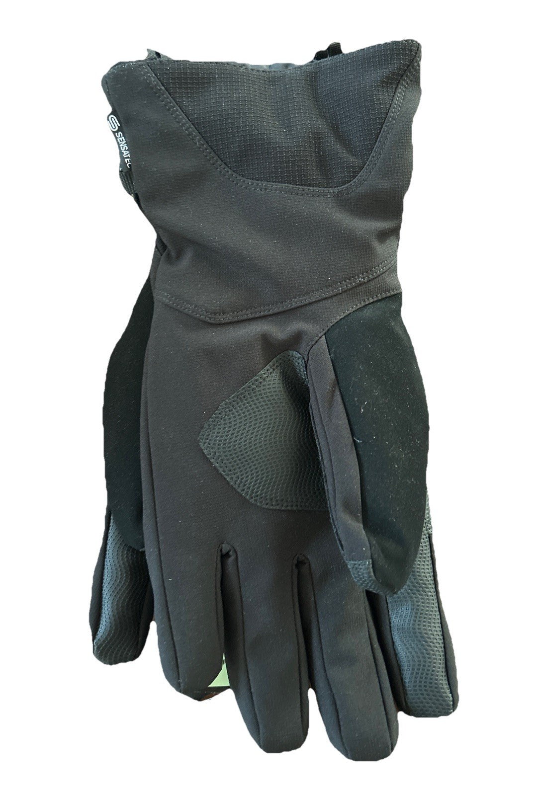Waterproof Breathable Ski Gloves for Men Women - Black, X-Large