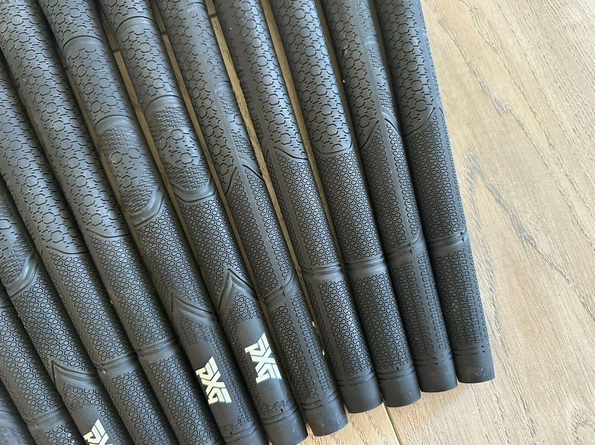 High Performance Golf Club Grips Midsize 13-Pack - Black, Durable & Secure