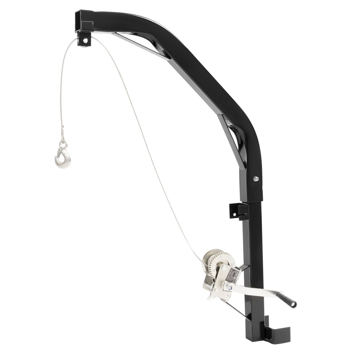Tree Mounted Deer Hoist for Hunting 400LBS Game Lift Winch, 23FT Steel