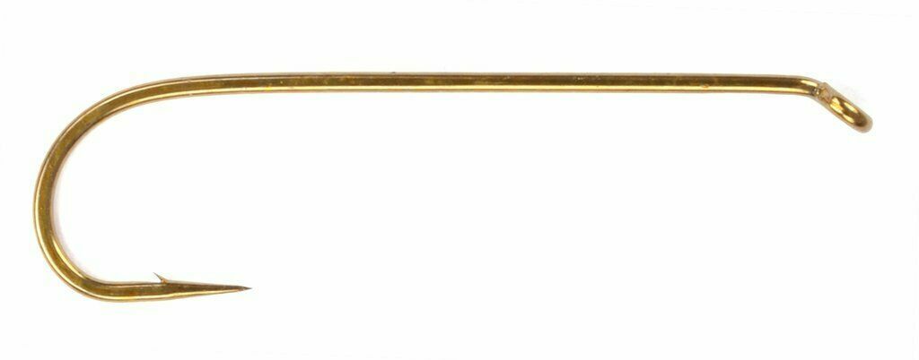 Long Streamer Fly Hooks - 50 Pack Size 8 for Big Fish Tying, Heavy Duty