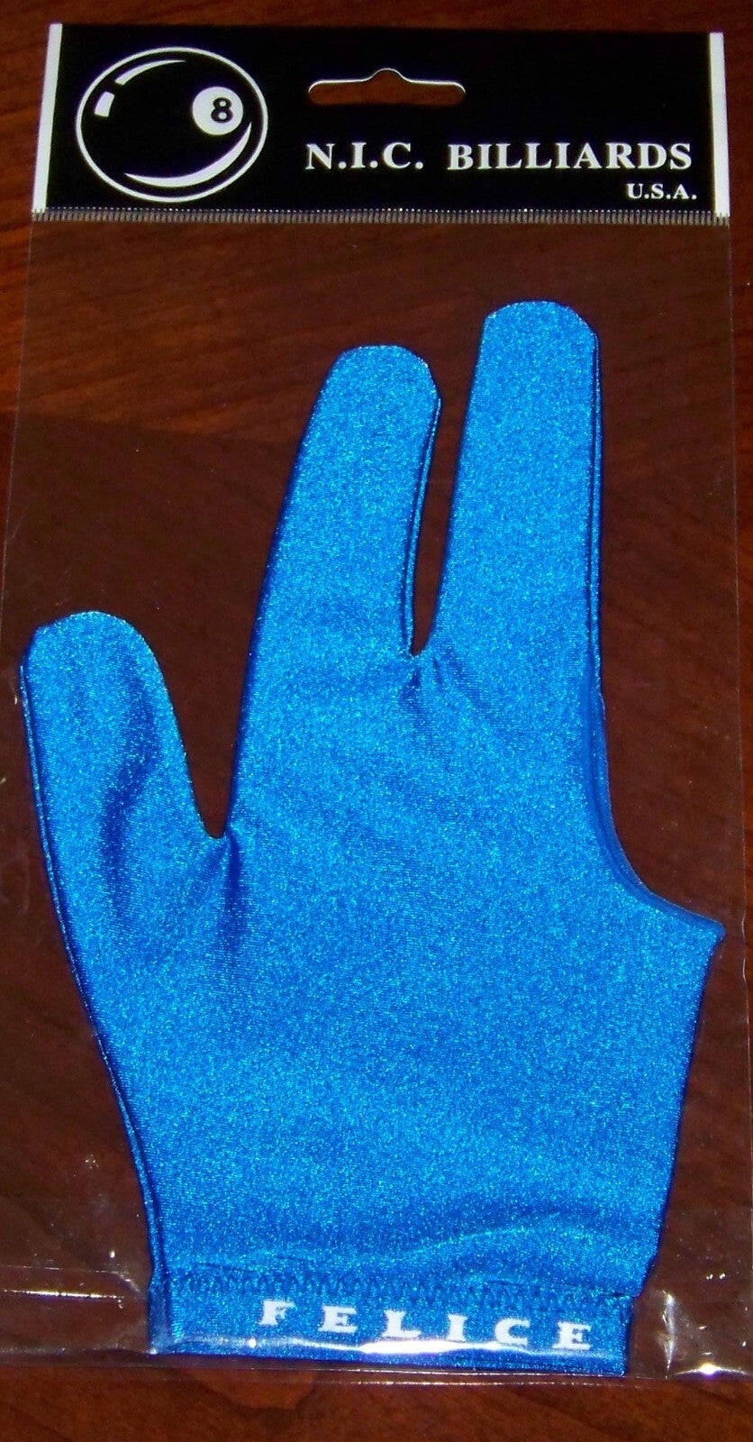 Billiard Glove - Ice Blue Comfortable Pool Cue Hand Cover