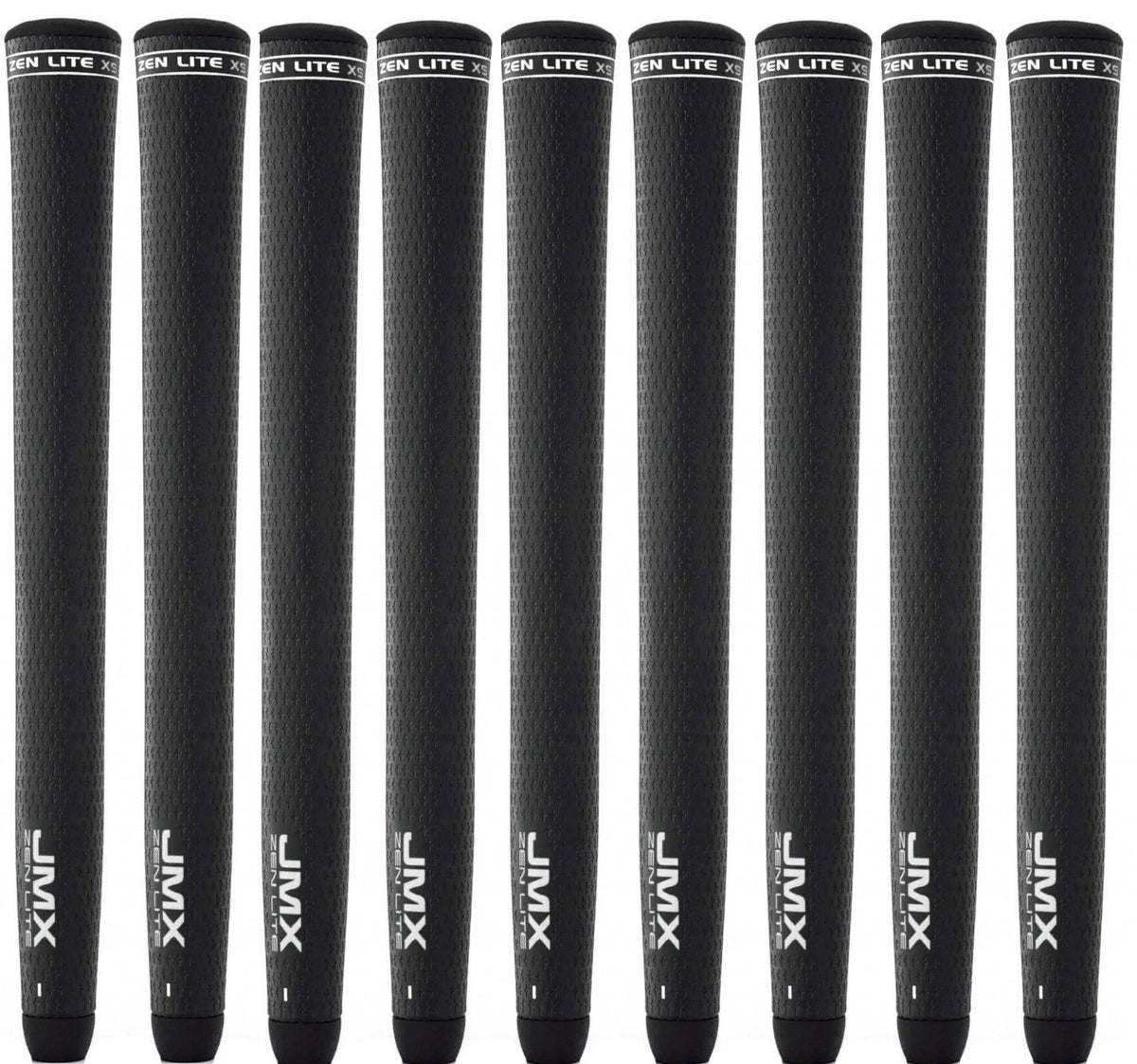 Oversize Golf Grip Set of 9 - Extra Small +3/16 Inch Rubber Textured Grips