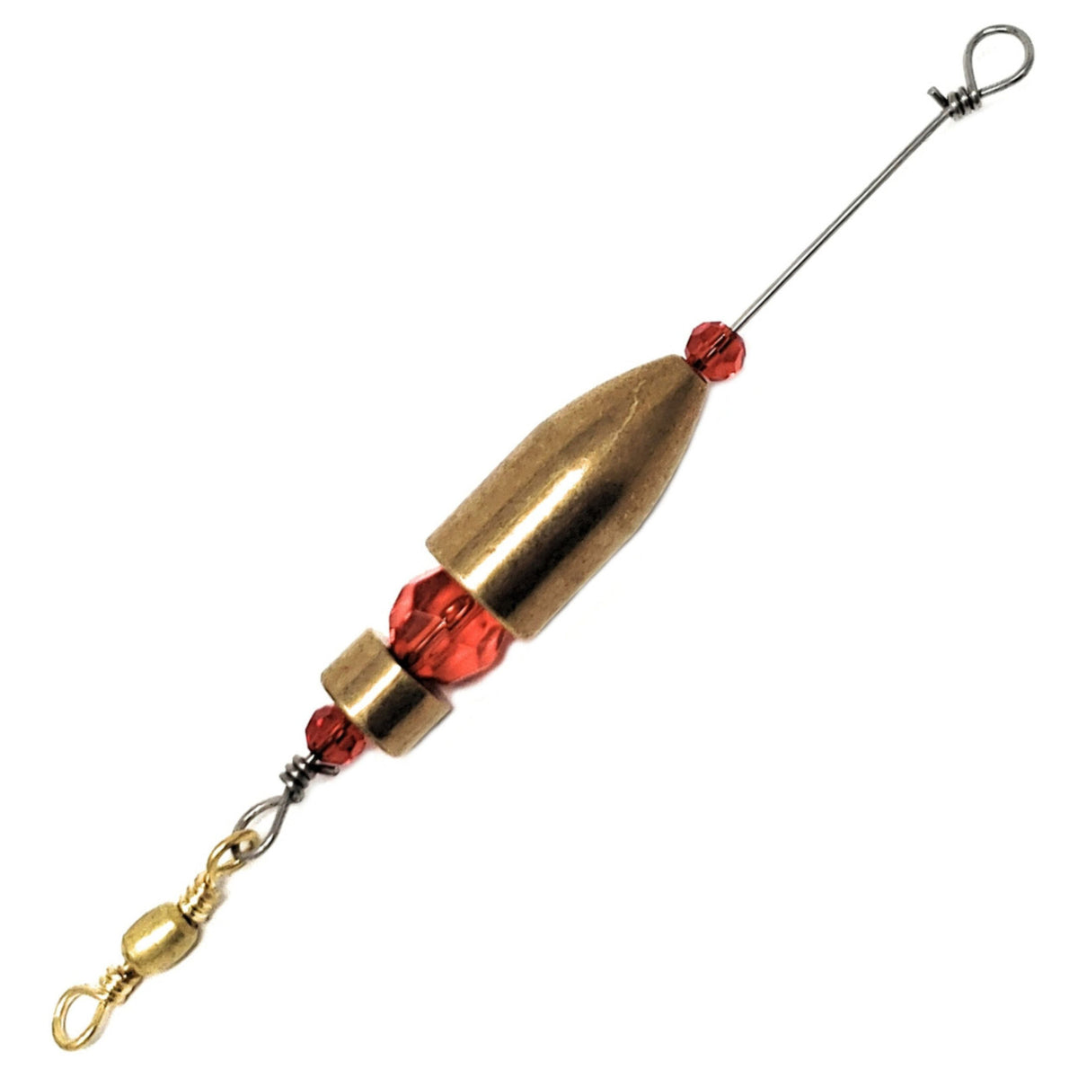 Carolina Rig Brass Ready Fishing Rig Pack for Bass & Walleye