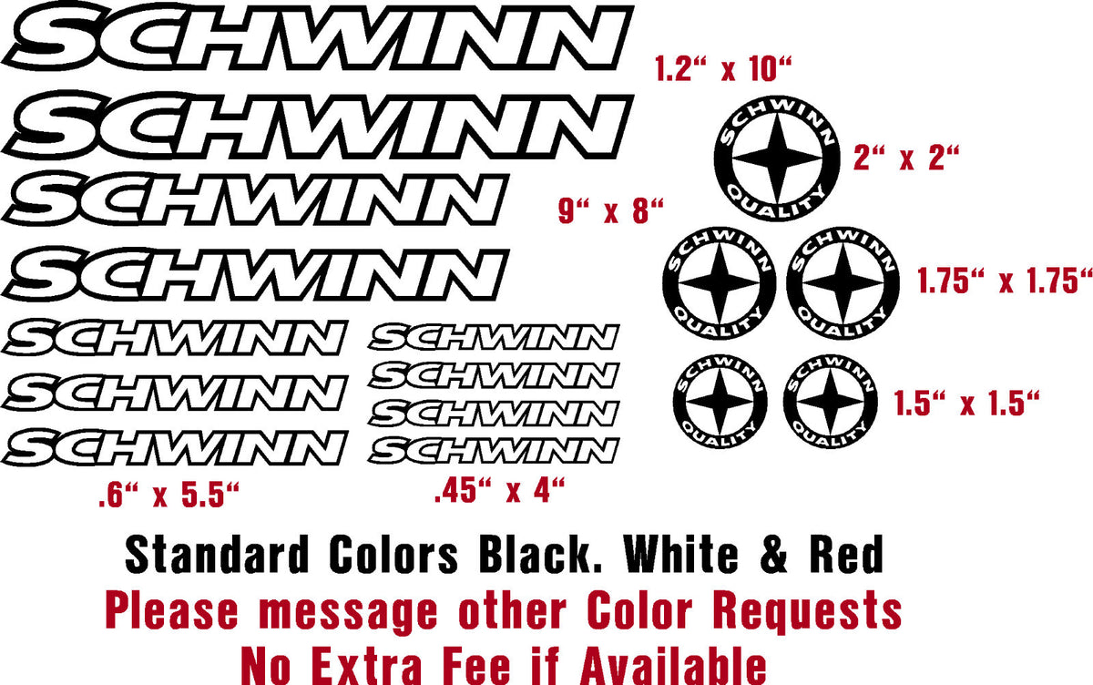 Bicycle Vinyl Decal Kit - 16 Customizable Stickers for Bike Personalization