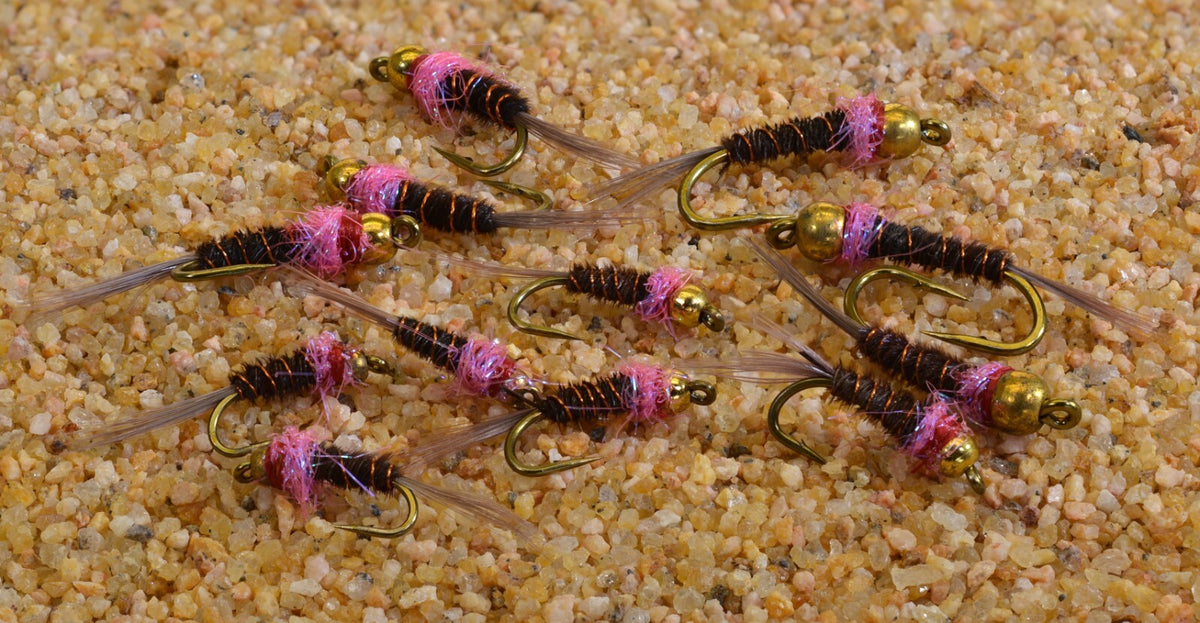 Fly Tying Hooks - Mustad Signature Frenchie Nymph with Brass Bead Head, Multiple Sizes