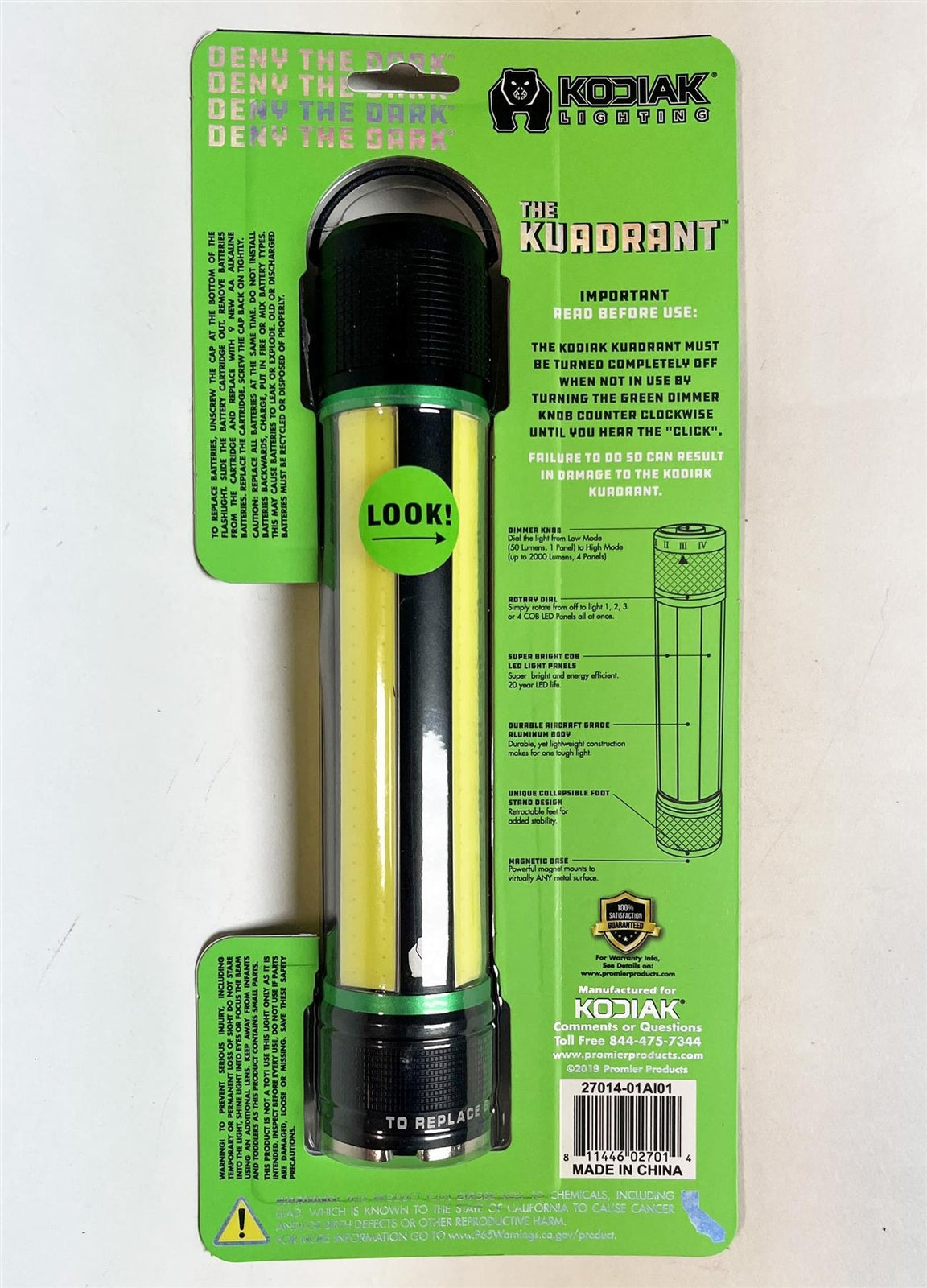 LED Lantern Light with Magnetic Base – Portable Camping & Emergency Light