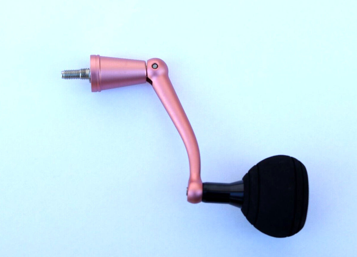 Handle Assembly for Penn Passion II 5000 6000 Spinning Reels - Pink Finish