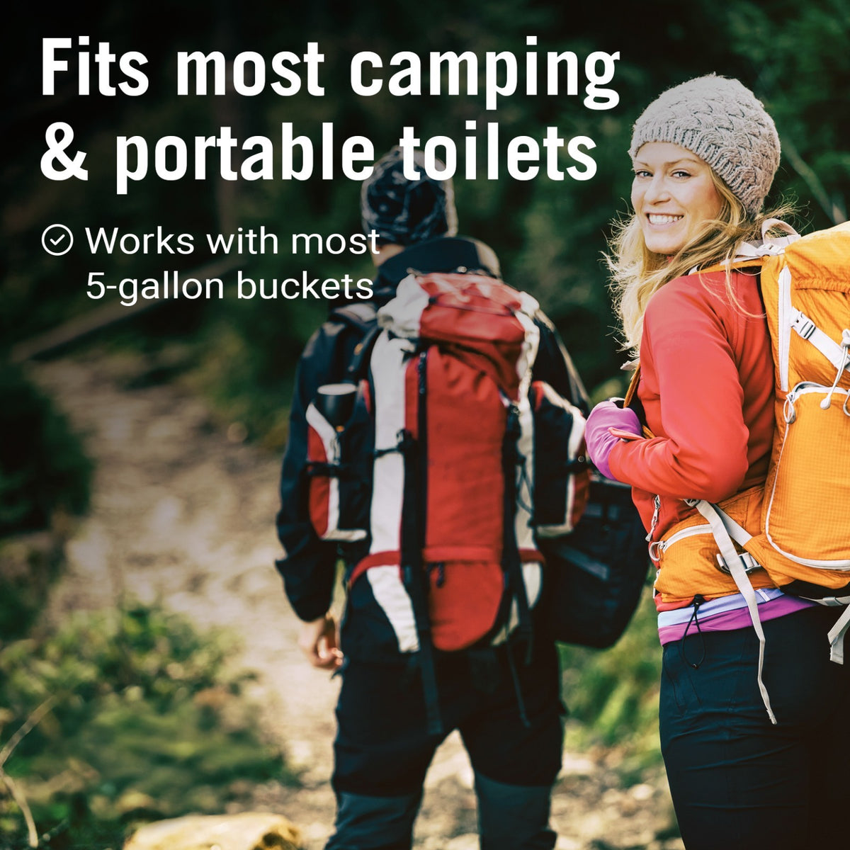 Portable Toilet Bags 8 Gallon — Leak-Proof Camping & Outdoors Waste Bags