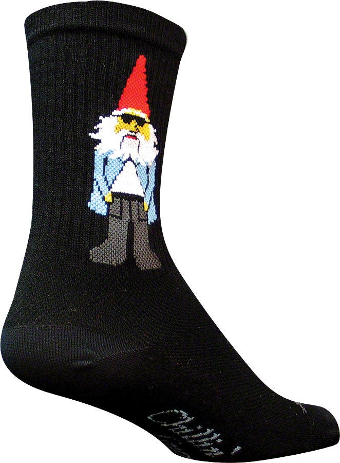 Crew Socks - 6 Inch Black Unisex Large/X-Large Comfortable Socks