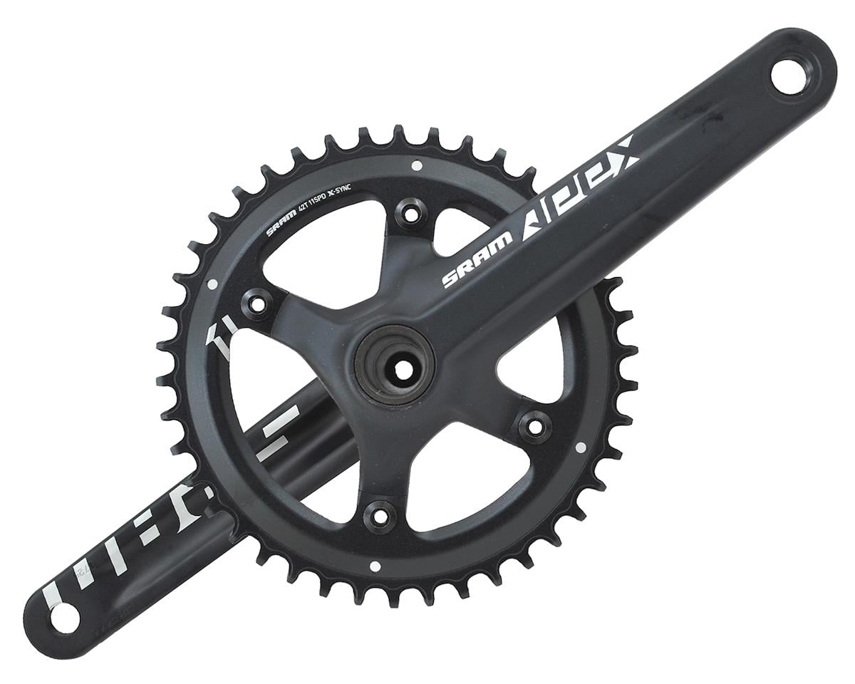 Cycling Crankset 1x10/11 Speed GXP Spindle Black SRAM Apex-1 X-Sync