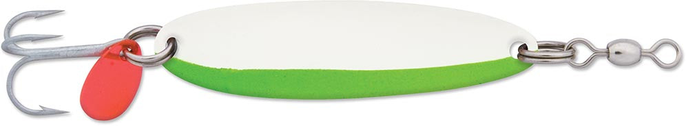 Versatile Fishing Spoon Lure with Treble Hook for Freshwater & Saltwater