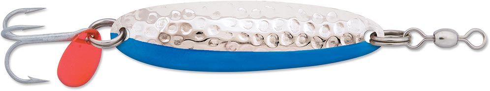 Versatile Fishing Spoon Lure with Treble Hook for Freshwater & Saltwater