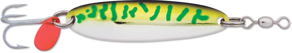 Versatile Fishing Spoon Lure with Treble Hook for Freshwater & Saltwater