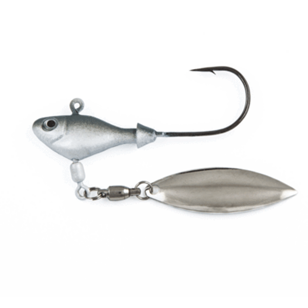Fish Head Spin Underspin Jig - Multi-Color & Weight Options for Freshwater & Saltwater Fishing