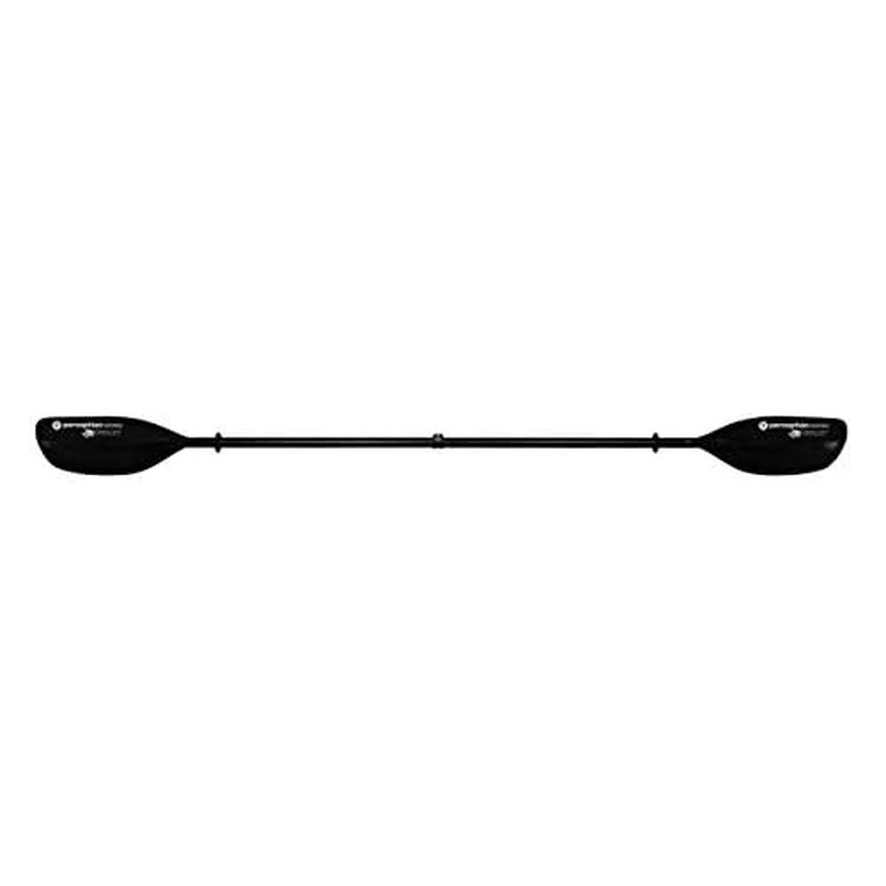 Perception Kayaks Outlaw 3-Piece Kayak Paddle | SUP - Kayak Convertible | Nylon Blade | Aluminum Shaft (90.5 in), Black (8080064)